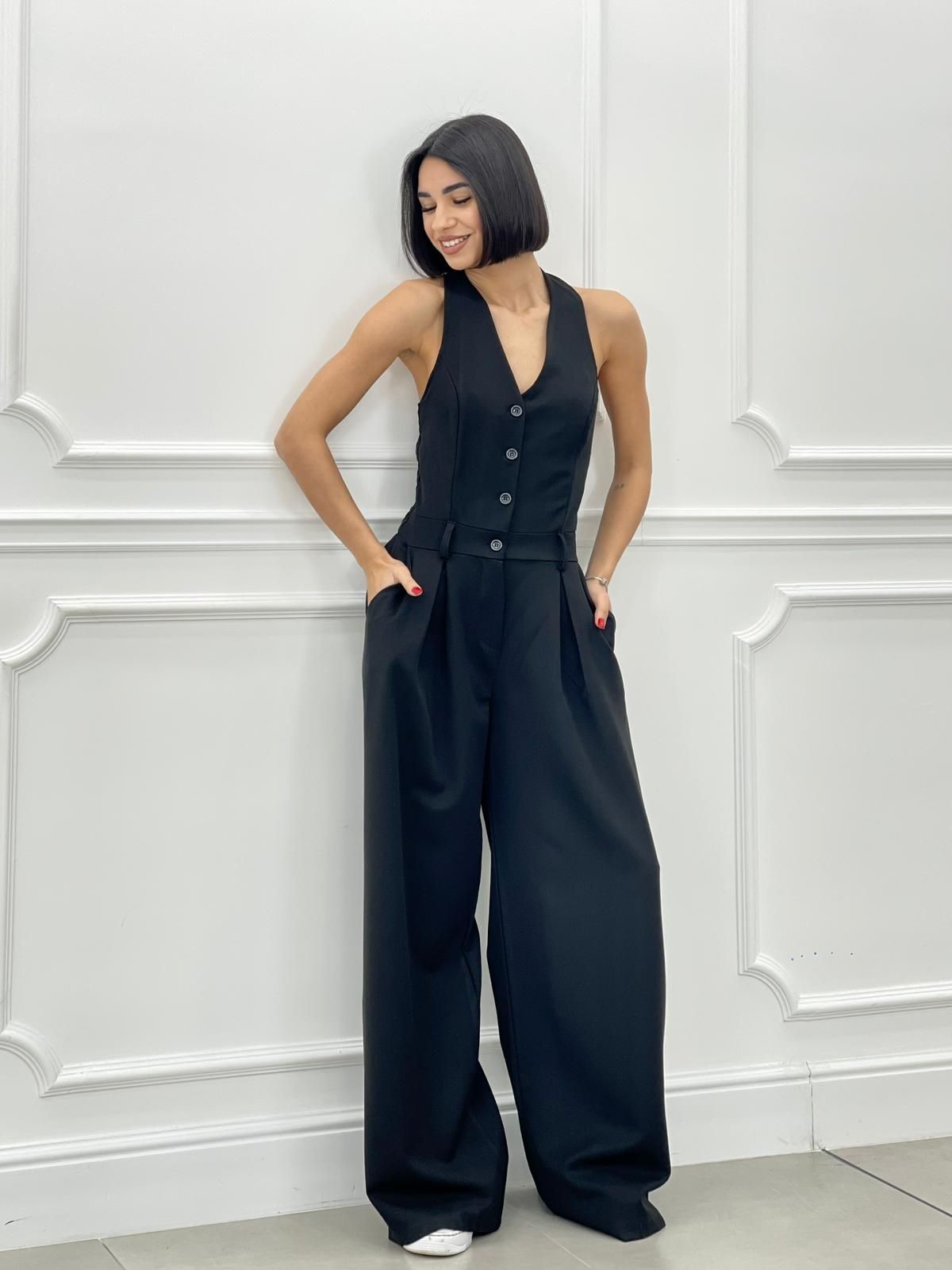 Mühelosen Eleganz -Jumpsuit