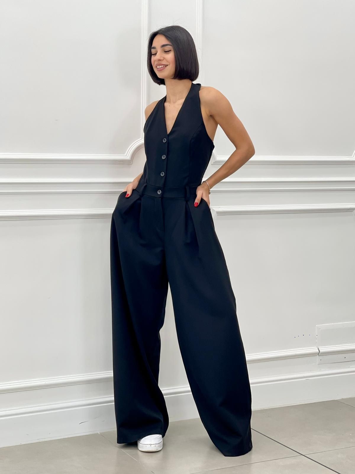 Mühelosen Eleganz -Jumpsuit